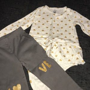 Girls carter outfit